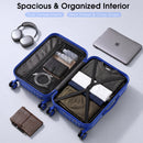 Advwin 2/3/5 Piece Hardside Luggage Set w/ 360° Spinner Wheels