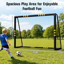 Advwin 2.4m × 1.6m Soccer Goal w/ Foam Safety Padding