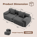 Advwin 210cm 2-3 Seater Sofa Sponge Modular Sofa (Pre-Order)