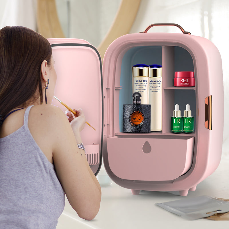 Advwin 15L Mini Makeup Fridge with LED