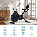 Advwin Air Exercise Bike with Heart Rate Monitor & LCD Display