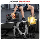 Advwin 24KG × 2 Adjustable Dumbbell Set