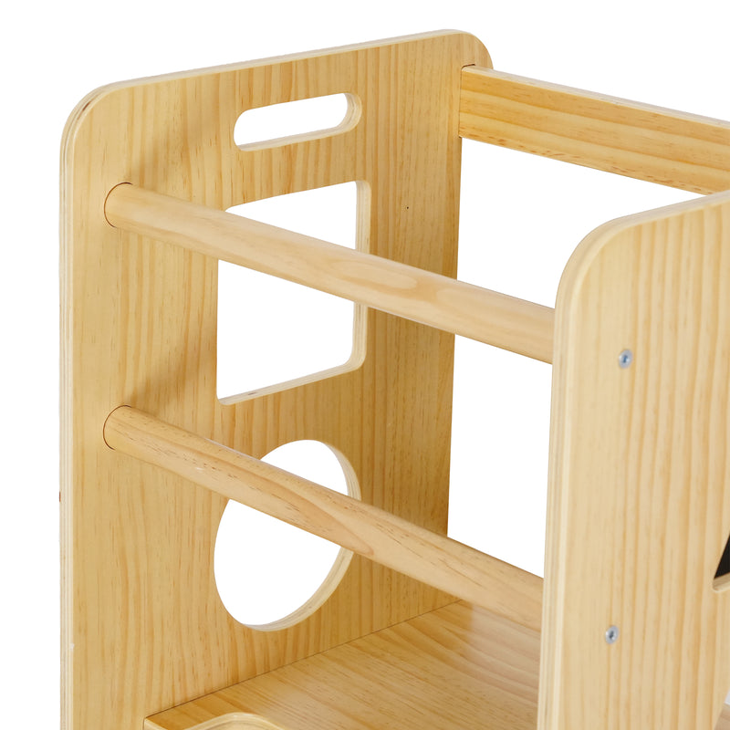 Advwin 3-in-1 Toddler Kitchen Step Stool Foldable