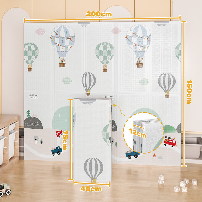 Advwin Foldable Baby Play Mat Parachute