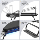 Advwin Foldable Pilates Reformer Machine with Jump Board