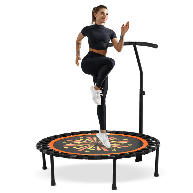 Advwin 40Inch Mini Fitness Trampoline Rebounder