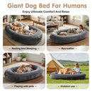 Advwin Inflatable Human Dog Bed with Inflator