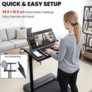Advwin Electric Treadmill with Detachable Tabletop