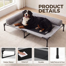 Advwin Outdoor Elevated Dog Bed with Breathable Mesh