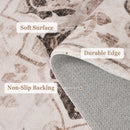 Advwin Vintage Thick Carpet Non-Slip Washable Rug Beige (Pre-Order)