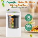 Advwin Kitchen Food Waste Processor 3L 500W Compost Bin