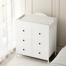 Advwin Baby Change Table w/ 6 Storage Drawers