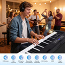 Advwin 61-Key Foldable Electronic Keyboard Piano