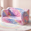 Advwin 2-in-1 Toddler Couch Folding Sofa Bed Convertible