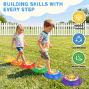 Advwin Kids Light Up Musical Stepping Stones Set of 6