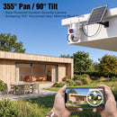 Advwin 2K Solar Security Camera w/ WiFi & Night Vision