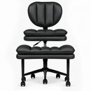 Advwin Cross-Legged Office Chair PU Leather