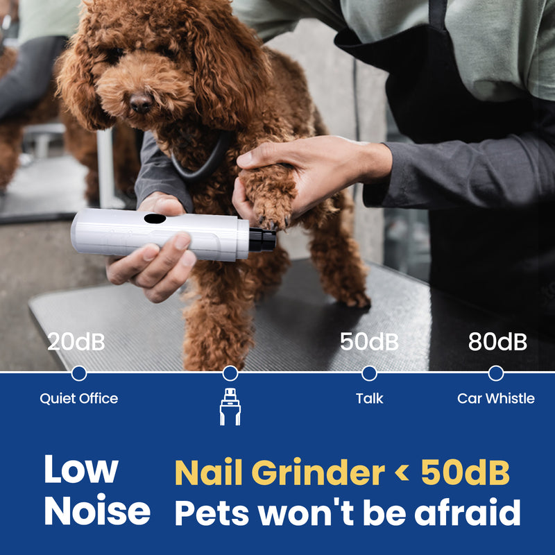 Advwin 3-Speeds Pet Dog Nail Grinder Set