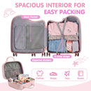 Advwin Kids 20" Ride On Suitcase w/ 12" Travel Bag