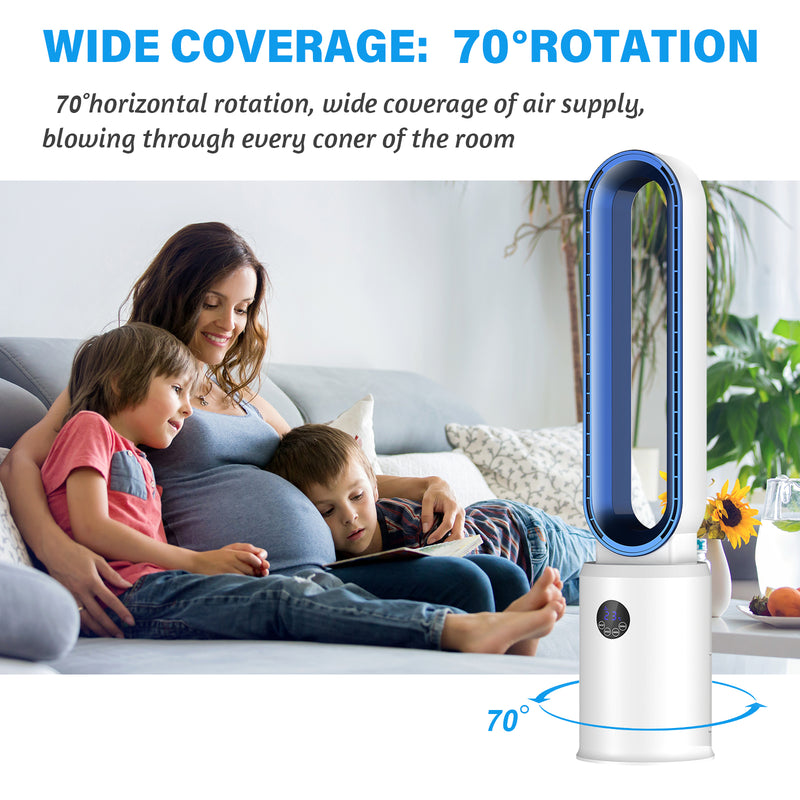 Advwin Bladeless Tower Fan Portable Electric