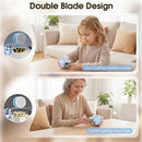 Advwin 3-in-1 Electric Nail Clipper with LED Light