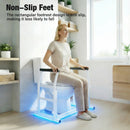 Advwin Toilet Safety Rails Frame with Storage Basket