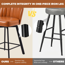 Advwin Set of 4 360° Swivel Bar Stools