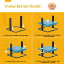 Advwin Chick Brooder Heater Plate Adjustable Height