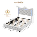 Advwin LED Bed Frame with Drawers and Charging