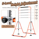 Advwin Kids Gymnastics Bar Adjustable Height Horizontal Bar