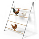Advwin Chicken Roosting Perch 4-Tier Ladder Climbing Frame