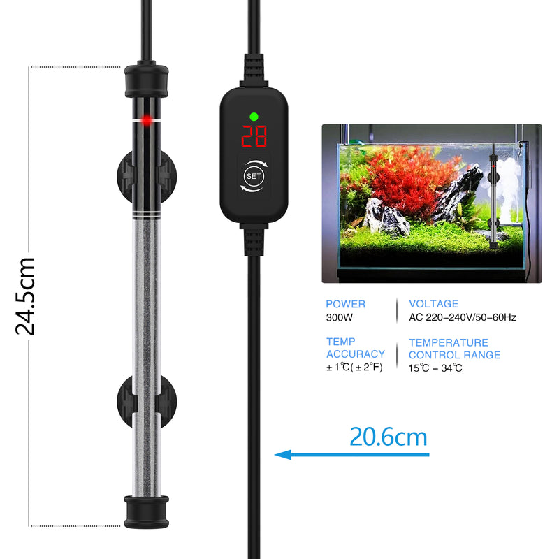 Advwin Aquarium Heater 300W