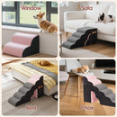 Advwin 2 in 1 High Pet Stairs with Tunnel 6 Steps