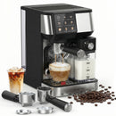 Advwin 3-in-1 Espresso Coffee Machine with Milk Frothe