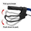 Advwin 4 Wheels Rollator Walker with Dual Brake System