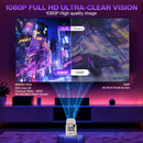 Advwin 1080P Mini Projector with WiFi6 & BT5.4