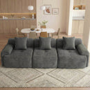 Advwin 3-4 Seater Sofa CorduroyNo Assembly Modular Sofa (Pre-Order)