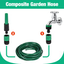Advwin Garden Hose 15m/50FT Water Hose with Nozzle