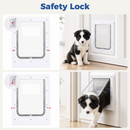 Advwin Plastic Pet Door w/ 2-Way Opening Small Size