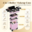 Advwin 4 in 1 Makeup Trolley Case Large Capacity