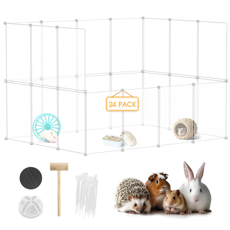 Advwin DIY Small Pet Playpen 24 Panels