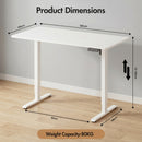 Advwin 120x60cm Electric Standing Desk Height Adjustable