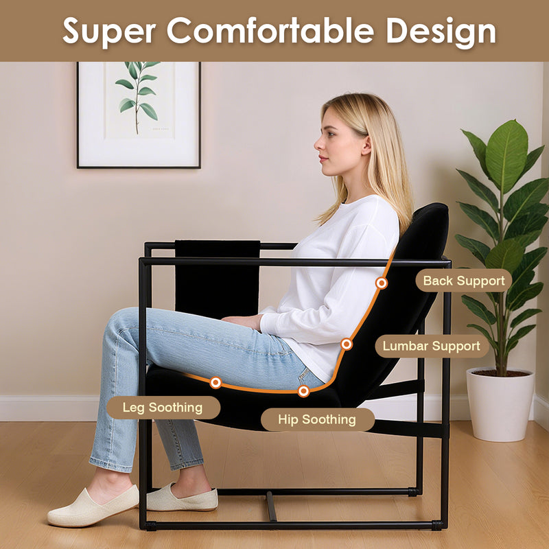 Advwin Sling Accent Chair Armchair