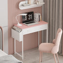 Advwin 80cm Small Desk with 2 Drawers and Storage Bag