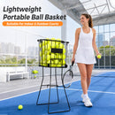Advwin Portable Tennis Ball Hopper w/ 70-Ball Capacity