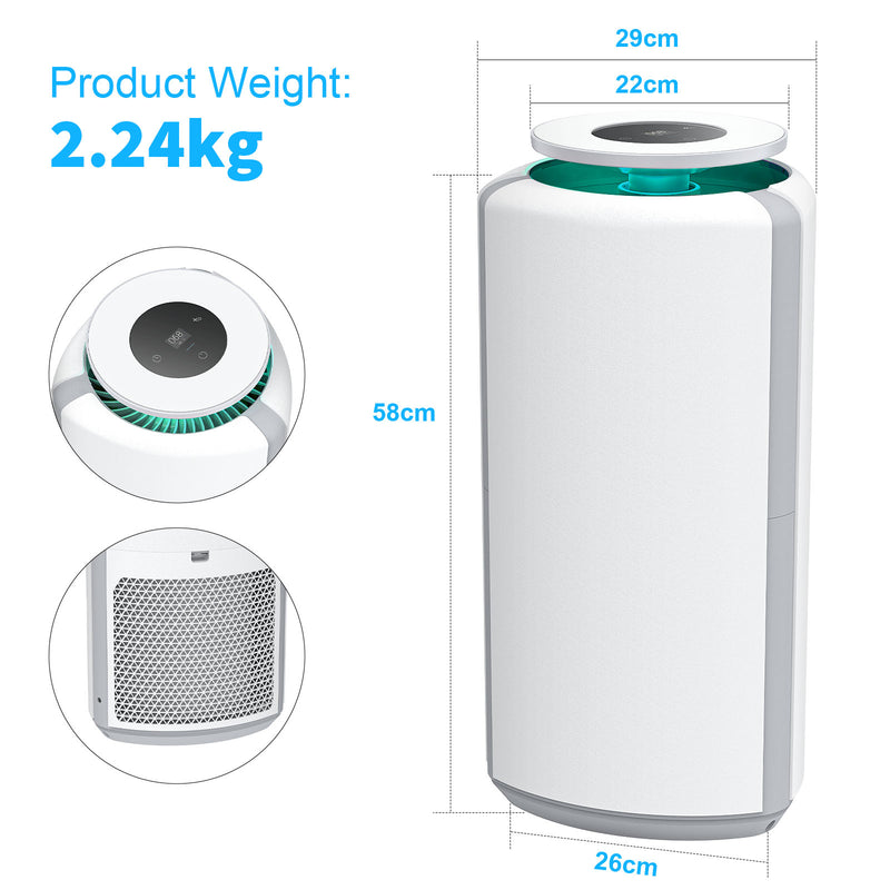 Advwin Air Purifier for Home Large Room