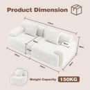 Advwin 210cm 2-3 Seater Sofa Sponge Modular Sofa (Pre-Order)
