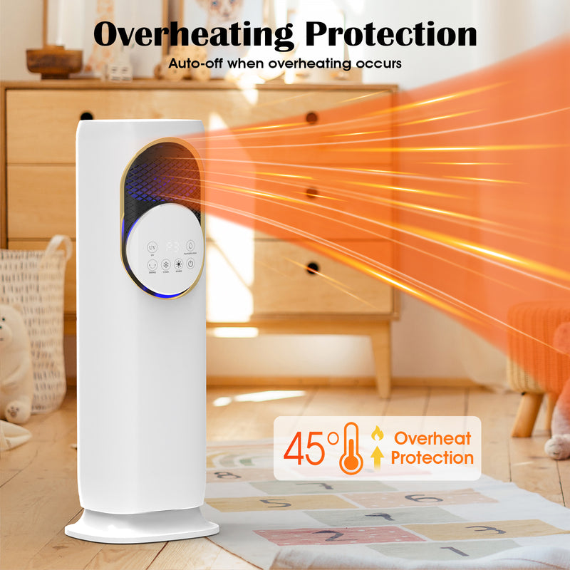 Advwin 4 in 1 Heater Fan & Evaporative Air Cooler(Pre-order)