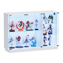 Advwin Glass Display Cabinet w/ 3-Color Sensor LED Light