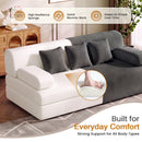 Advwin 2 in 1 Convertible Sofa Bed 3-Seater Futon Couch